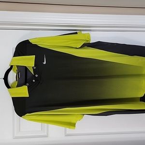 Nike Tiger Woods Polo Venom Green and Gray